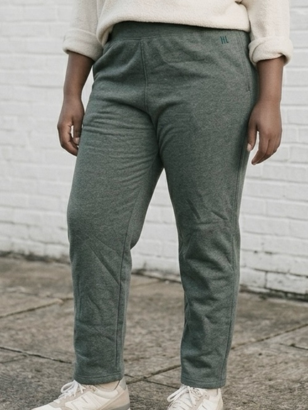 NWT Modrobes Sage Green Wide Leg Lounge Pants Relaxed Fit